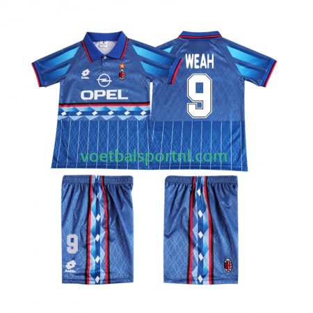 AC Milan WEAH 9 1995 Retro Kind Uit Tenue 1996